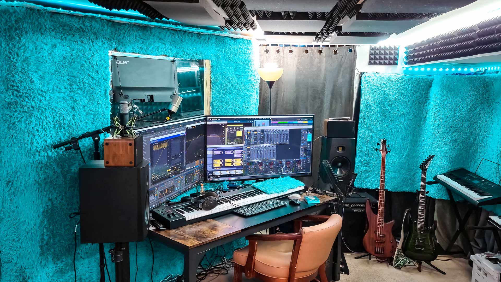 Main recording studio space in Philadelphia