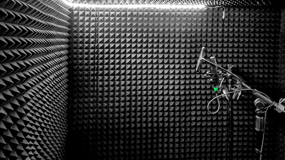 vocal room in studio